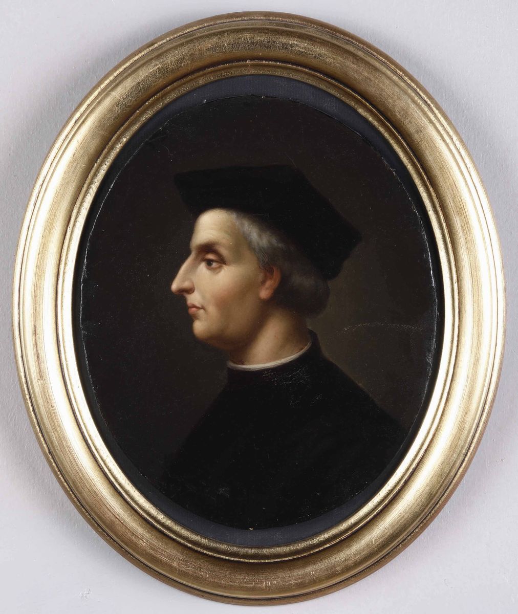 Artista del XIX Secoloritratti di Personaggi Celebri