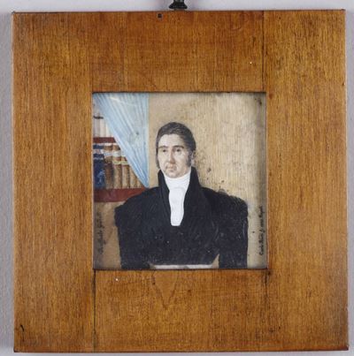Firmato Carlo Narti Fece, Napoli 1825ritratto di Raffaele Giufrilli