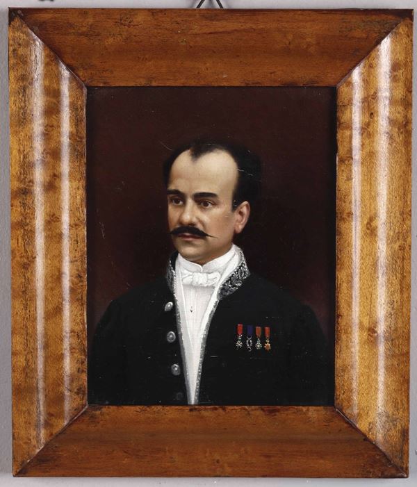 Artista della seconda metà del XIX secolo Ritratto di diplomatico