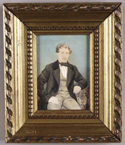 Artista del XIX Secologentiluomo Seduto