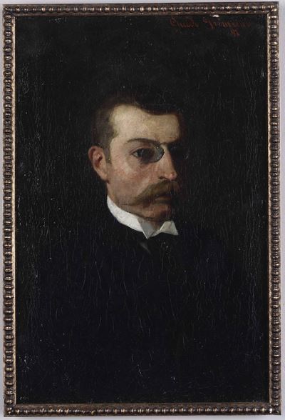 Guido Grimani (trieste, 1871-1933)gentiluomo con Occhiali