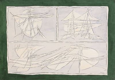 Achille Perilli (1927)senza Titolo (n 17-63), 1963