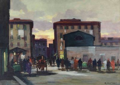 Renato Natali (livorno 1883-1979)vecchia Città