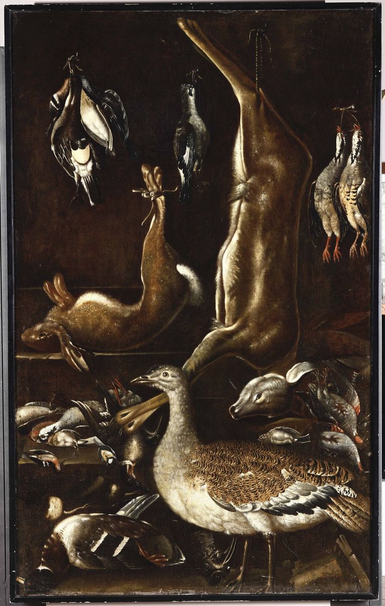 Jacob Van Der Kerckhoven Detto Giacomo da Castello (anversa 1637 - Venezia 1712)natura Morta con ...