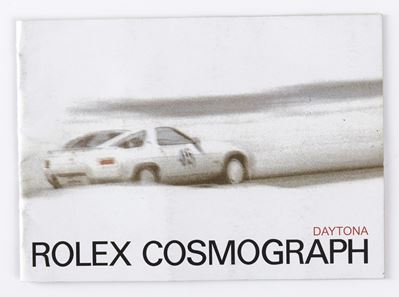 Rolex Libretto Cosmograph Anno 1984 in Inglese