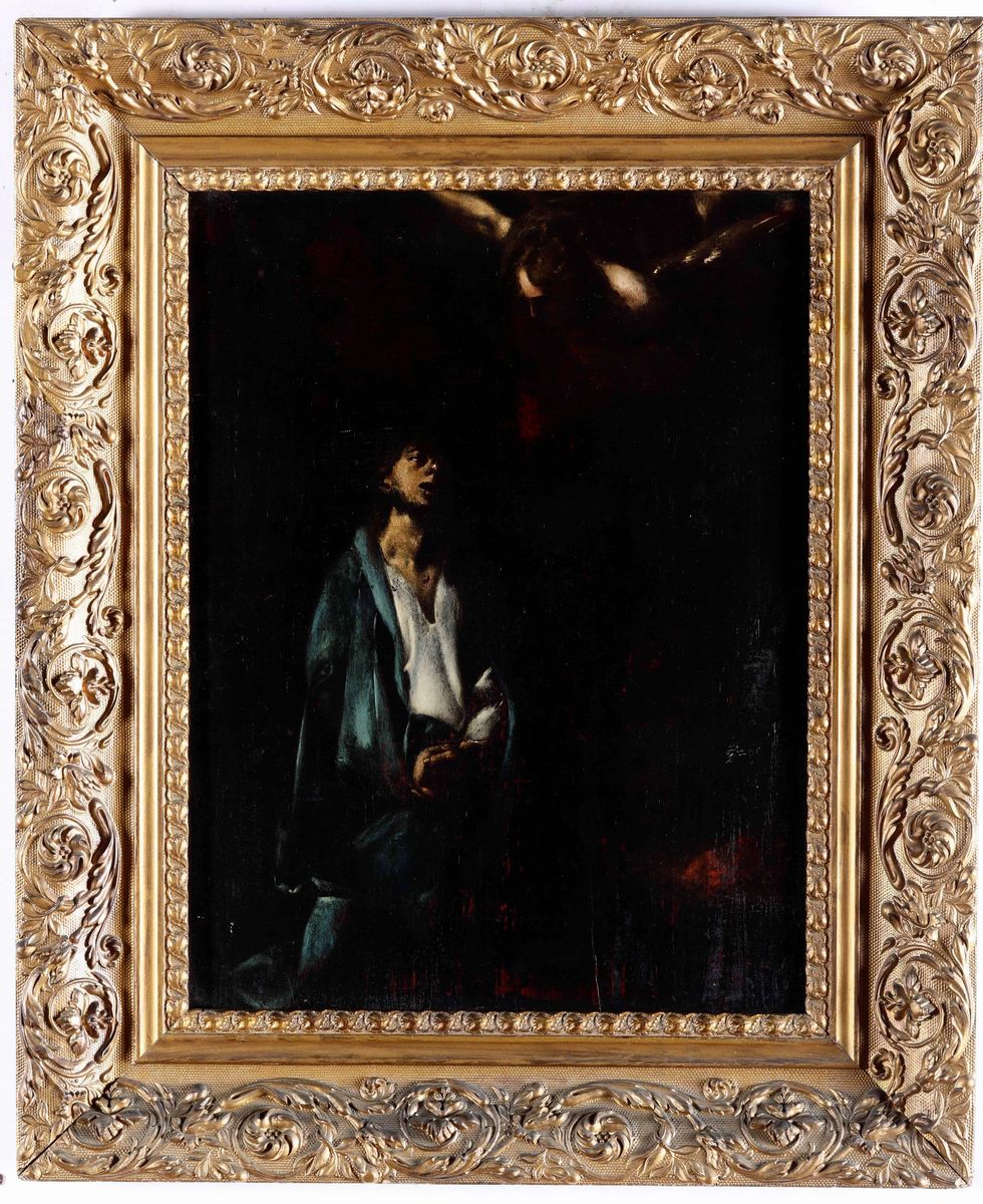 Francesco Cairo (milano 1607-1665), Copia Dasan Francesco in Preghiera