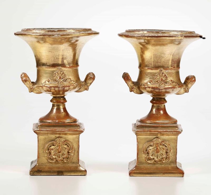 Coppia di vasi  - Auction Ceramics | Cambi Time - Cambi Casa d'Aste