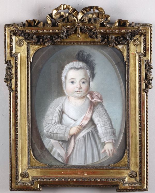 Artista degli inizi del XIX secolo Ritratto di bambina