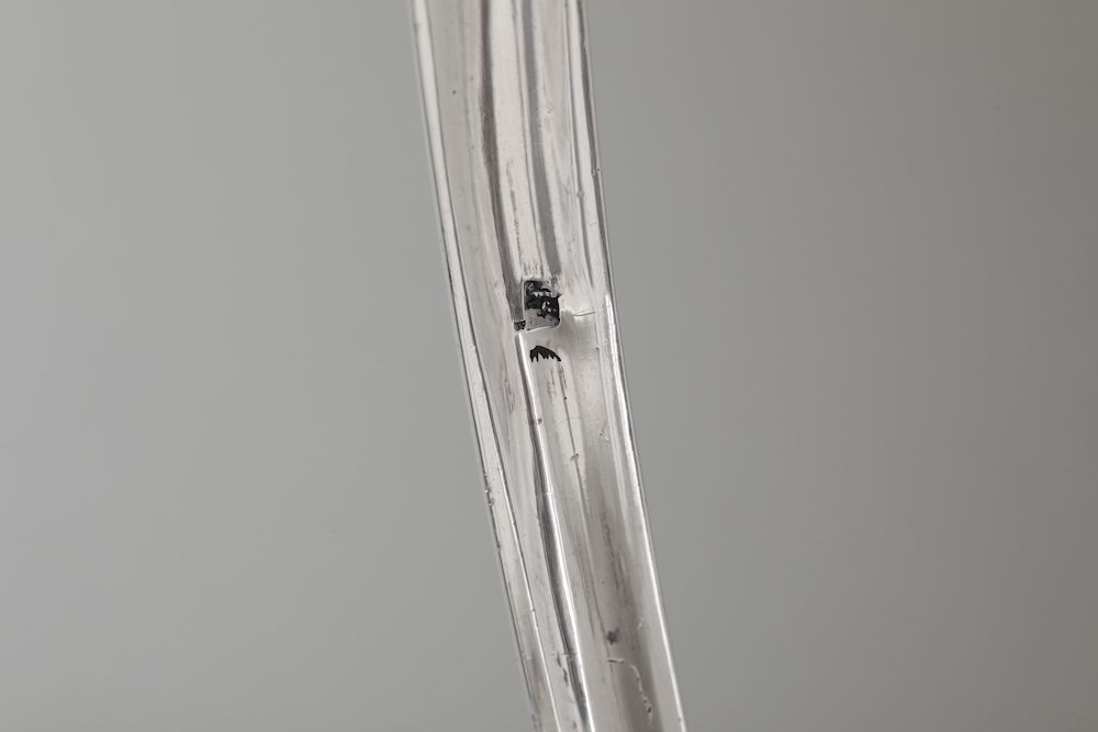 Cestino Ovale in Argento Fuso, Sbalzato e Inciso. Inghilterra XIX Secolo