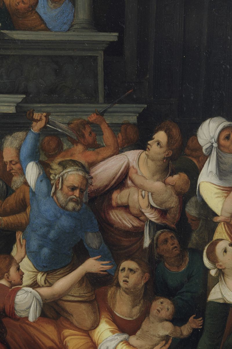 Giuseppe Cesari Detto il Cavalier D'arpino (arpino 1568 - Roma 1640)strage degli Innoncenti