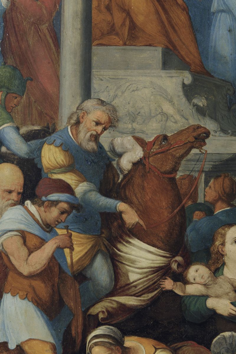 Giuseppe Cesari Detto il Cavalier D'arpino (arpino 1568 - Roma 1640)strage degli Innoncenti