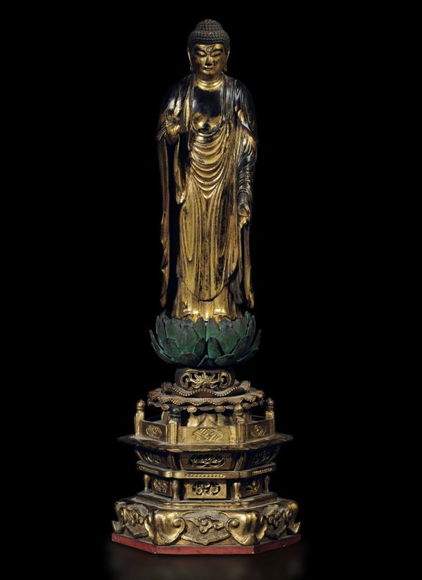 A figure of Buddha, Japan, Edo period (1603-1868)