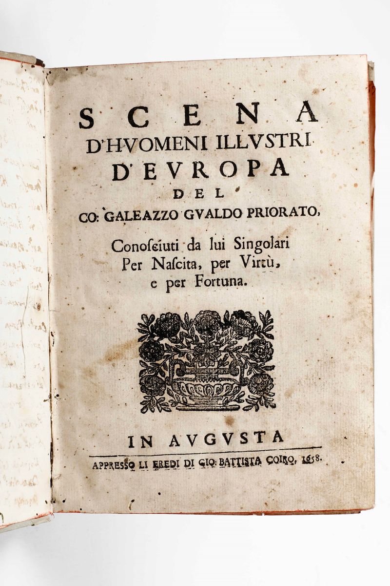 Autori Variritratti Et Elogii di Capitani Illustri... Descritti da Giulio Roscio, Agostino Mascar...