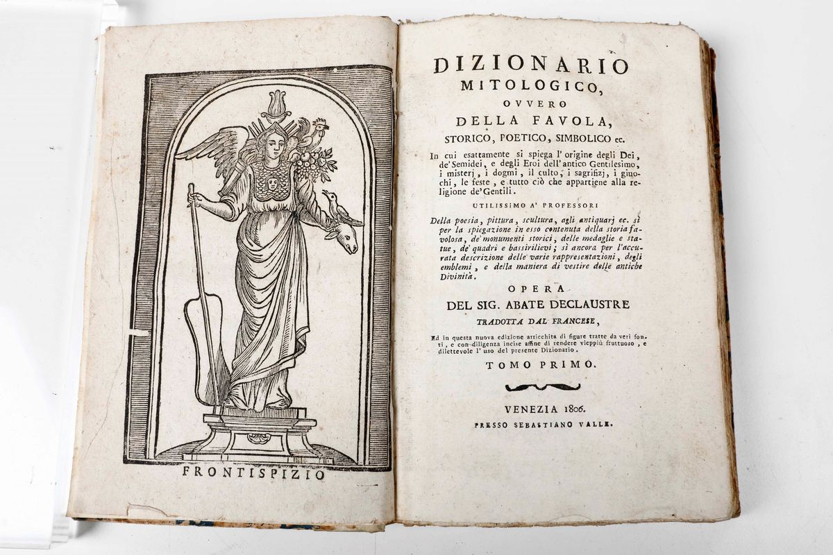Savastano Francesco Eulaliodelle Cose Botaniche... in Venezia, Presso Pietro Bassaglia, 1749.