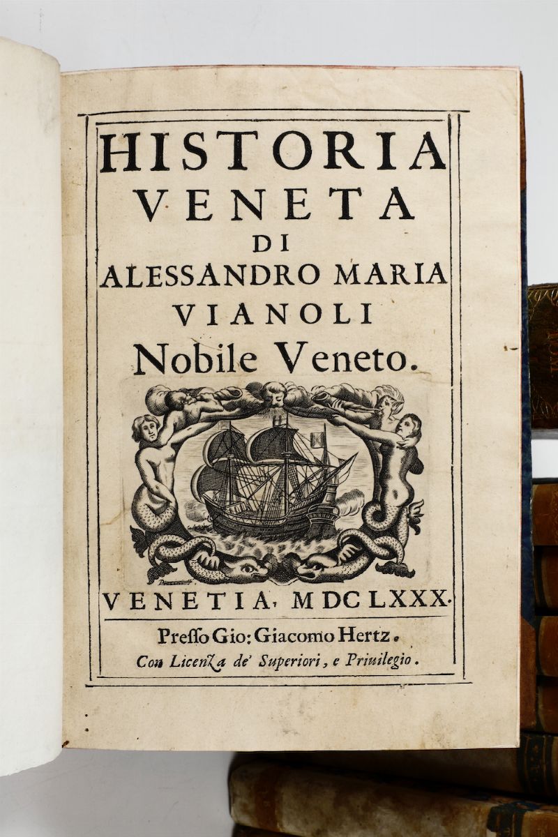 Savastano Francesco Eulaliodelle Cose Botaniche... in Venezia, Presso Pietro Bassaglia, 1749.