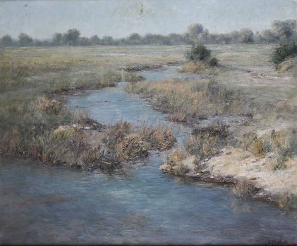 Willy Kukuk (1875 - 1944) Paesaggio
