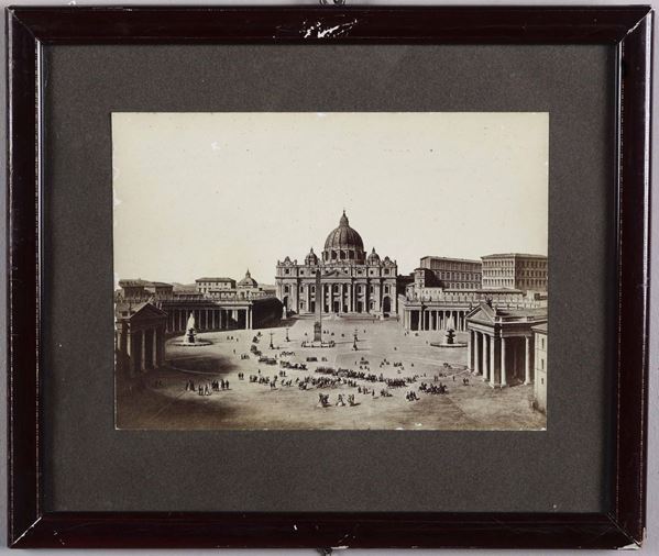 Piazza San Pietro, fine XIX secolo