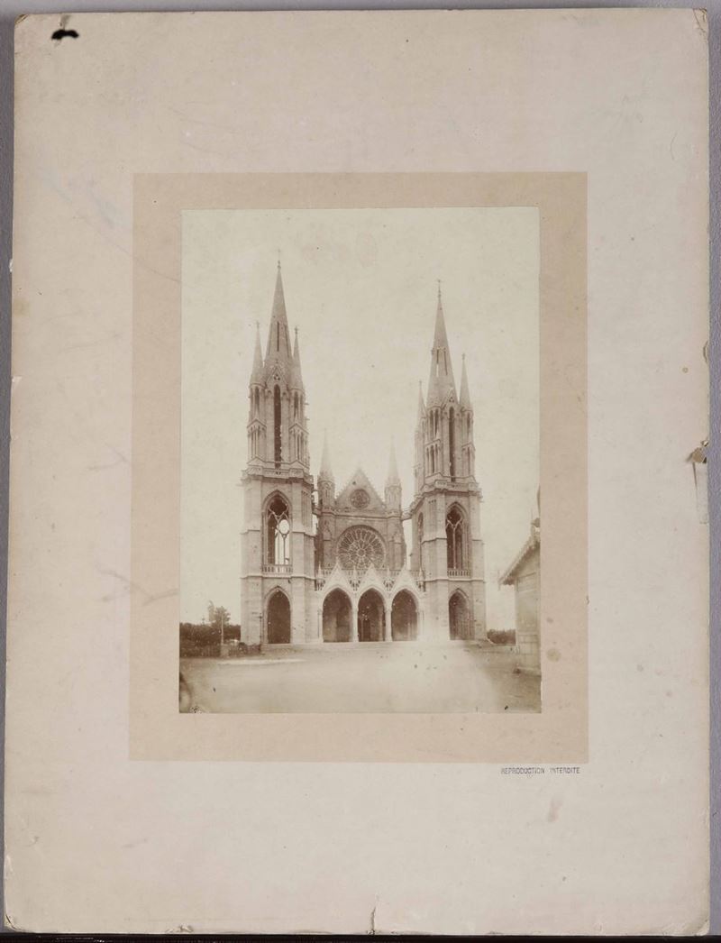 Cattedrale gotica, fine XIX secolo  - Asta Asta a Tempo | Fotografia - Cambi Casa d'Aste