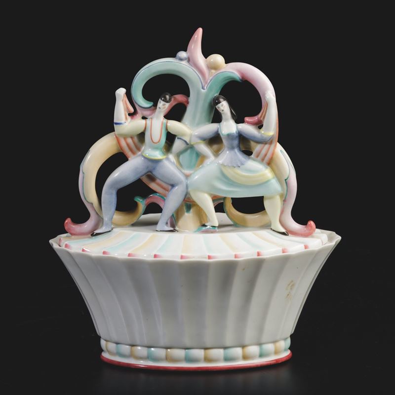 Gio Ponti (1891-1979) Richard Ginori, Sesto Fiorentino, 1925 ca  - Asta Ceramiche Italiane e Arti Decorative del '900 - I - Cambi Casa d'Aste