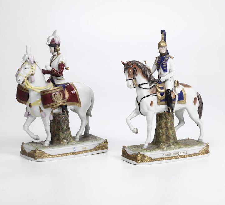 Coppia di figure Napoli (?), XX secolo  - Auction Timed Auction | Ceramics - Cambi Casa d'Aste