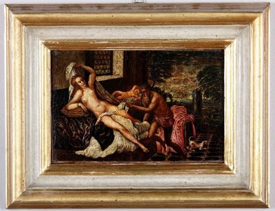 Jacopo Robusti (1519-1594) Detto il Tintoretto, Copia Damarte e Venere Sorpresi da Vulcano