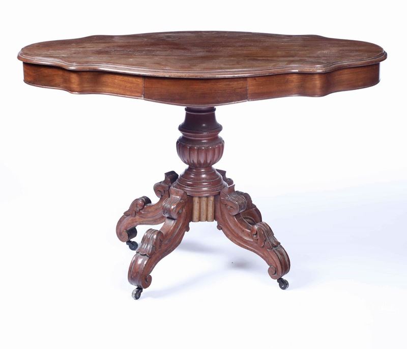 Tavolo con piano a biscotto, XIX secolo  - Auction Timed Auction | Fine Art October - Cambi Casa d'Aste