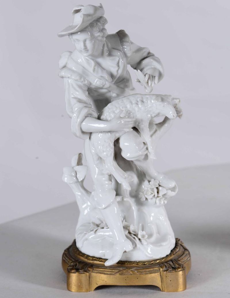 Figurina di tosatore  Germania, probabilmente Turingia, prima metà XX secolo  - Asta Asta a Tempo | Ceramiche - Cambi Casa d'Aste
