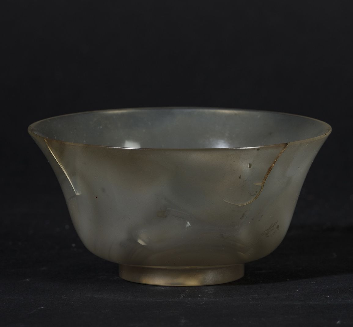 Piccola Coppa Scolpita in Agata, Cina, Dinastia Qing, XIX Secolo