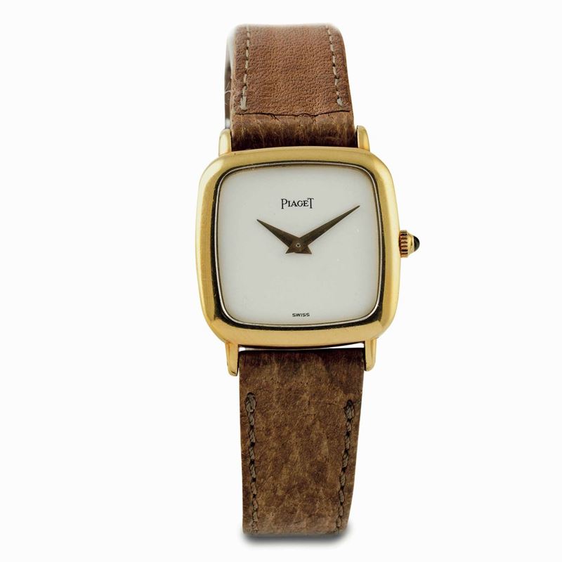 PIAGET - Elegante orologio in oro 18ct. ref. 9902, carica manuale calibro 9P1, circa 1985  - Asta Orologi da Polso e da Tasca  - Cambi Casa d'Aste
