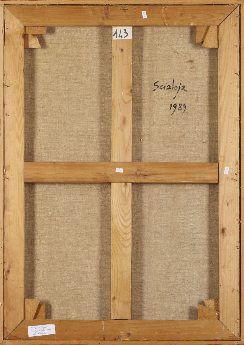 Toti Antonio Scialoja (1914-1998)senza Titolo, 1989