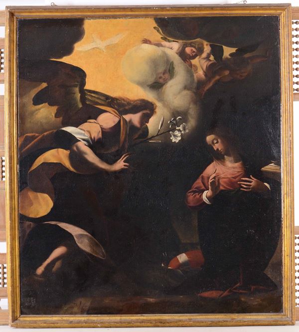 Pier Francesco Mazzucchelli detto il Morazzone - Pier Francesco Mazzucchelli detto il Morazzone (Morazzone 1573 – Piacenza 1626) e studio Annunciazione
