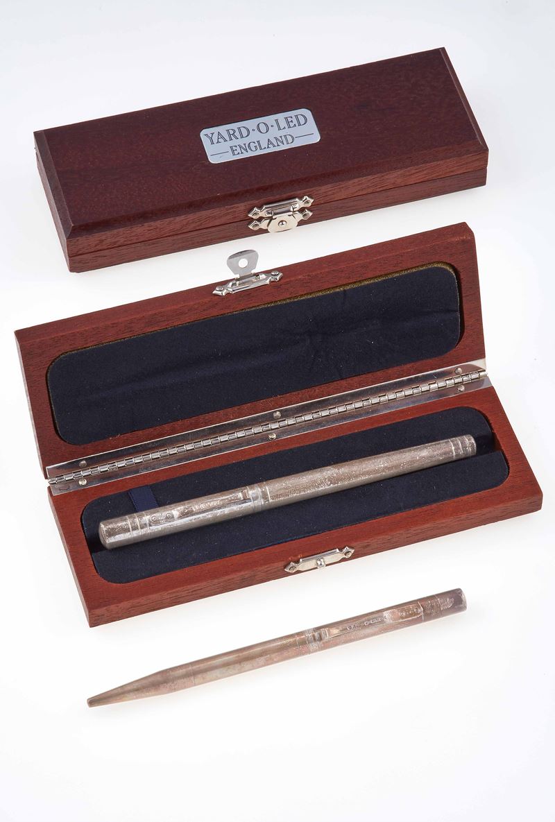 YAR-O-Led. penna stilografica, a sfera e portamine  - Auction Luxury Vintage and Collector's Pens - Cambi Casa d'Aste