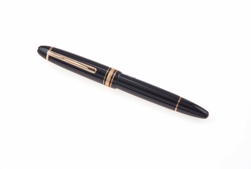 MONTBLANC. Meisterstuck penna a stantuffo  - Auction Luxury Vintage and Collector's Pens - Cambi Casa d'Aste