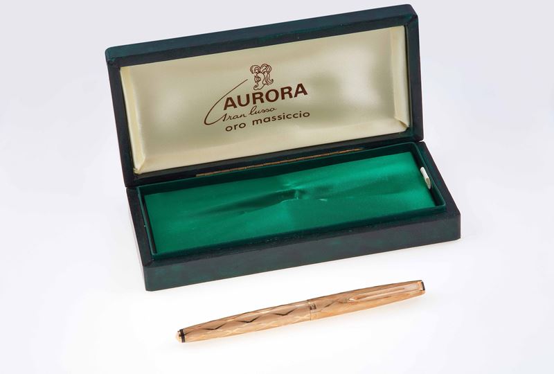 Aurora. Vintage “Gran Lusso”, penna stilografica  - Auction Luxury Vintage and Collector's Pens - Cambi Casa d'Aste