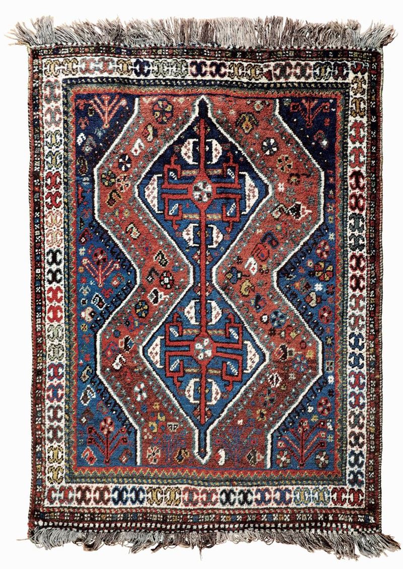 Tappeto sud Persia fine XIX secolo  - Asta Asta a Tempo | Tappeti - Cambi Casa d'Aste