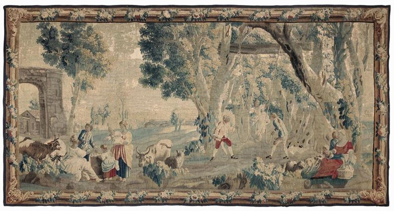 Arazzo fine XVII inizio XIX secolo  - Auction Fine Carpets and Rugs - Cambi Casa d'Aste