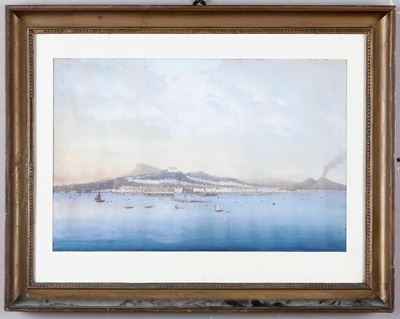 Anonimo del XIX Secoloveduta di Golfo