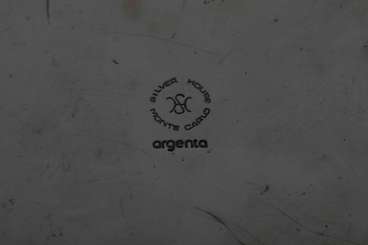 Dodici Calici in Argento con Doratura. Argenteria Italiana della Prima Metà del XX Secolo. Argent...