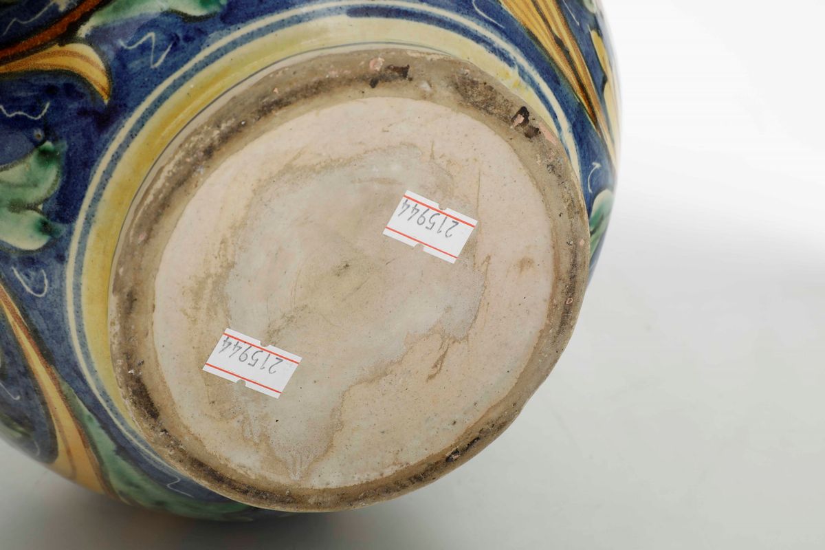 Vaso a Boccia Caltagirone, XX Secolo