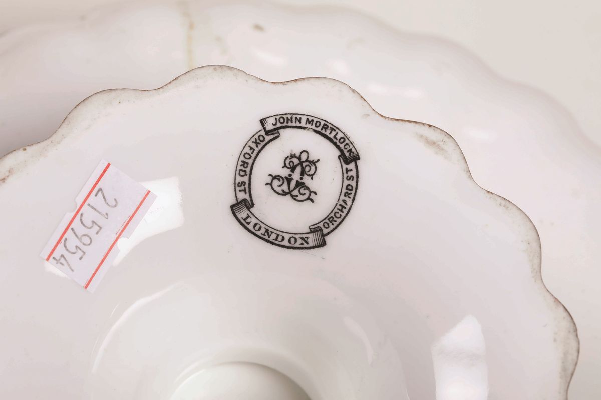 Servizio da Dessert Inghilterra, Manifattura Spode per J.mortlock, 1875-1890