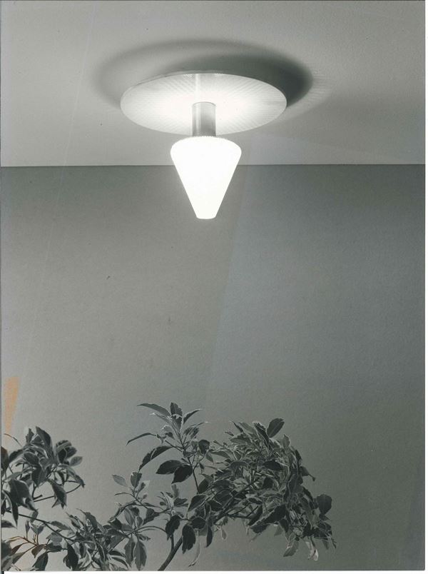 Aldo Ballo (1928-1994) Lampada modello Faretra. Design De Pas, D’Urbino, Lomazzi