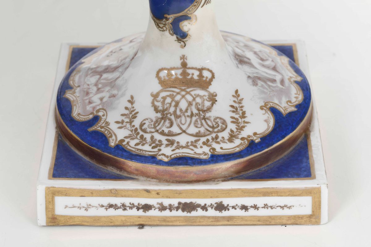 Vaso a Cratere con Coperchio Berlino, Seconda Metà del XIX Secolo