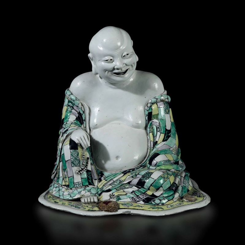A figure of Buddha, China, Qing Dynasty  - Auction Fine Chinese Works of Art - Cambi Casa d'Aste