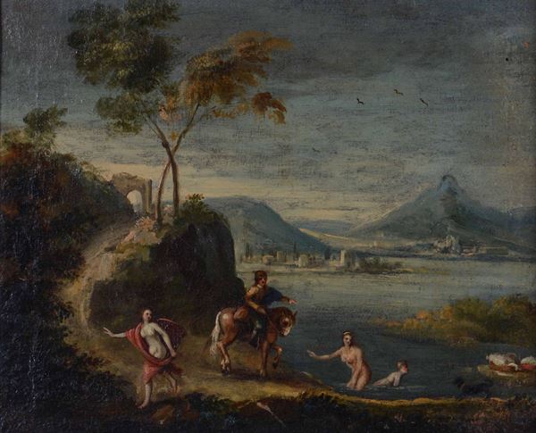 Scuola italiana, fine XVIII-inizi XIX secolo Scena classica