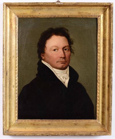 Scuola Toscana del XIX Secoloritratto di Gentiluomo