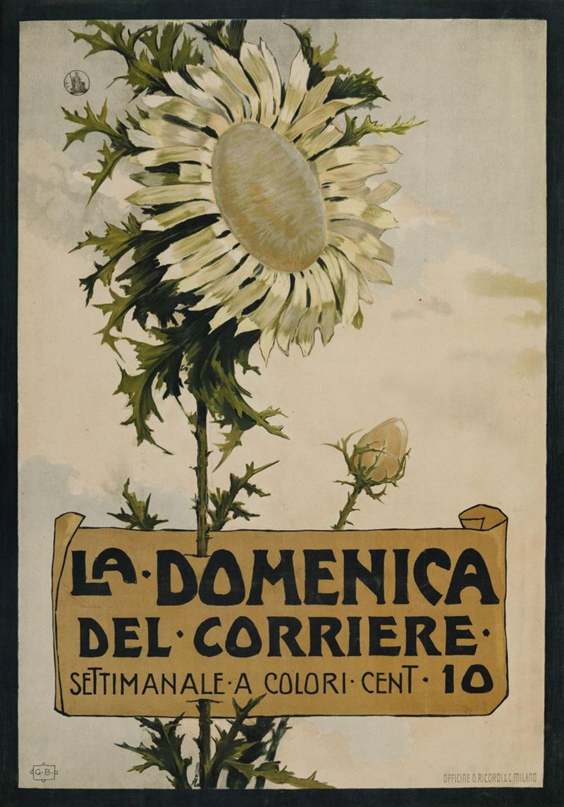 Giovannni Beltrami (1777-1854) LA DOMENICA DEL CORRIERE  - Auction Vintage Posters - Cambi Casa d'Aste