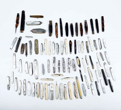 Collezione Composta da 90 Coltellini. Varie Epoche e Manifatture