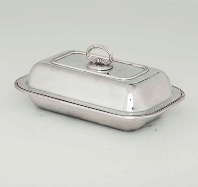 Legumiera in Argento. Argenteria Italiana del XX Secolo, Argentiere Cesa Alessandria