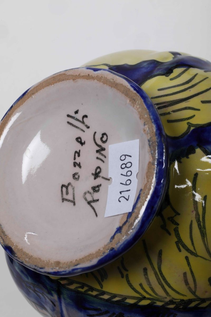 Servizio da Tè Rapino (chieti), Manifattura Bozzelli, Primo Terzo del XX Secolo