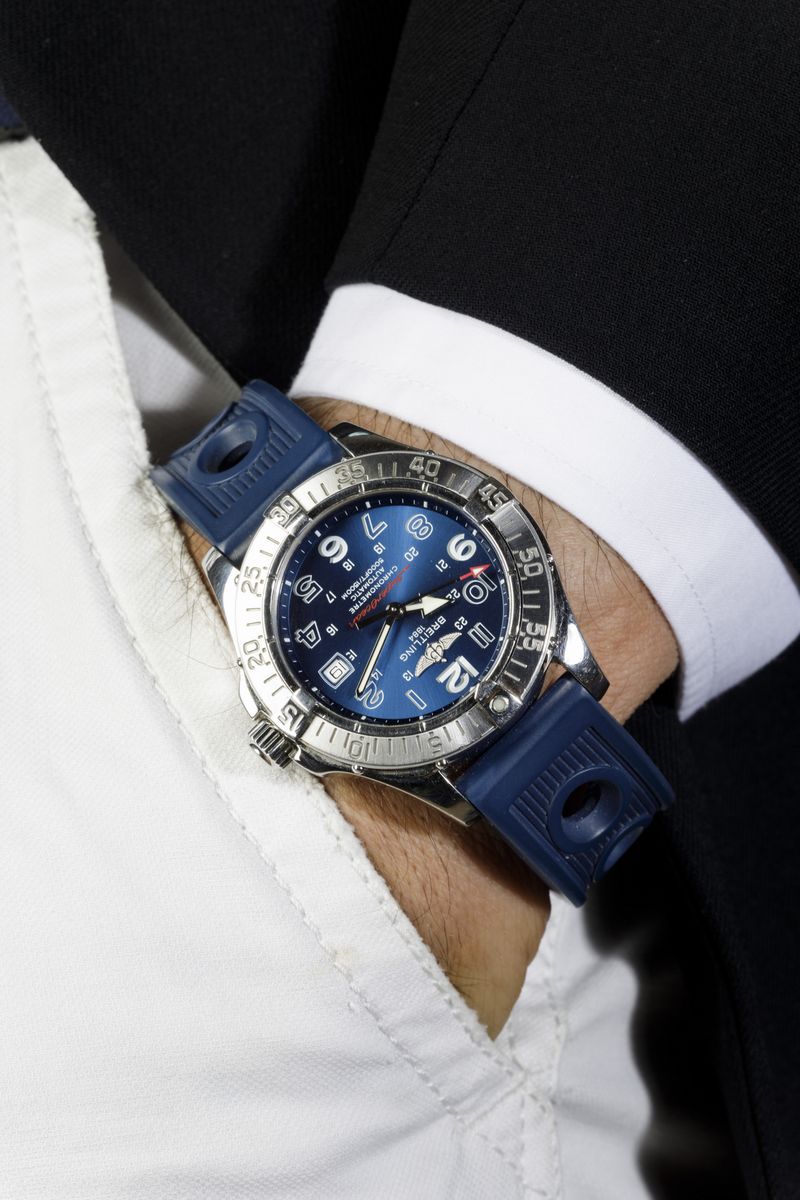 Breitling - Super Ocean, Ref. a 1736006 - C, Acciaio, Automatico, Circa 2010, Completo di Scatola...